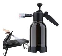 Spruzzatore a schiuma per auto, spruzzatore per pompa di schiuma, cannone per la pulizia, cannone in schiuma manuale da 2 l, per tubo da giardino, spray multifunzione per lavaggio auto