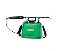 Spruzzatore a spalla da giardino, 5 l, a 3 velocità, alimentato a batteria, per la cura del prato e la pulizia della casa (verde)
