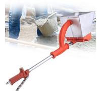 Spruzzatore a spruzzo pneumatico per malta cementizia, per una copertura uniforme a 360°, ideale per uso domestico e in loco, design a 4 fori con efficienza di spruzzatura del 99%