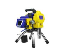 Spruzzatore A Stantuffo Multifunzionale, Arresto Automatico Quando La Pistola È Spenta, Display Digitale Della Tensione, Motore DC, Regolazione Elettronica per auto, pittura domestica, mobili