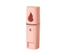 Spruzzatore a vapore facciale con semplice funzionamento con un pulsante, perfettamente progettato per rinfrescare rapidamente la pelle in qualsiasi momento ne hai bisogno (rosa)