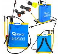 Spruzzatore a zaino a pressione manuale GEKO da 16 litri, modello G73205