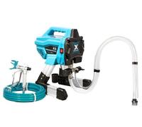 Varan Motors X-6 - Spruzzatore a colori Airless 650 W, pistola ad alta pressione, 200 bar, 1,4 l/min