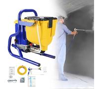 Spruzzatore airless ad alta pressione, 2,1 l/min, sistema di pressione regolabile per pittura murale, vernice al lattice, vernice, 110 V/220 V