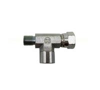 Spruzzatore Airless Ad Alta Pressione Manometro Giunto A T Accessori For Universali Adatti For Pittura Grao Wagner Titan,Resistente alla corrosione(Blauw)