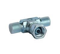 Spruzzatore Airless Ad Alta Pressione Manometro Giunto A T Accessori For Universali Adatti For Pittura Grao Wagner Titan,Resistente alla corrosione(Silver)