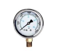 Spruzzatore Airless Ad Alta Pressione Manometro Giunto A T Accessori For Universali Adatti For Pittura Grao Wagner Titan,Resistente alla corrosione(Gold)