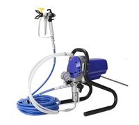 Spruzzatore Airless, Macchina For Verniciatura A Spruzzo Multiuso For Vernice Al Lattice Con Manometro, Strumento Di Spruzzatura Elettrico Alta Potenza Risparmio Di Vernice