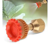Spruzzatore Atomizzatore in Ottone a 4 Fori a Risparmio Idrico per Irrigazione, Spray Chimico Agricolo con Resistenza Alla Ruggine e Lunga Durata