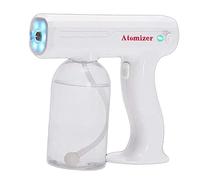 Spruzzatore atomizzatore multifunzionale per disinfezione pistola per disinfezione USB ricarica capelli Blue Ray e atomizzatore, 800 ml macchina spray per disinfezione per casa, ufficio, scuola
