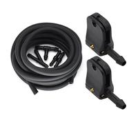 Spruzzatore Compatibile Con Mercedes Per Benz Per Vito Per W638 Per Sprinter 2X Universale Ugello Per Rondella Braccio Tergicristallo Getto Spruzzo Con Tubo 2 Metri Con Connettore(2m 3.5mm Hose)
