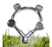 Spruzzatore con ugello anulare multifunzionale,Ugelli a spruzzo multitesta Ugelli porosi - Ugello atomizzatore rimovibile regolabile per irrigazione di fiori di piante da giardino