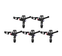 Spruzzatore con ugello rotante da 5 pezzi, irrigatore da giardino con filettatura maschio DN20 da 3/4 pollici, irrigazione a risparmio idrico ad alta efficienza per giardini del