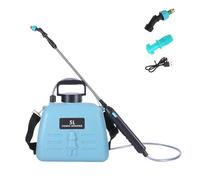 Spruzzatore Da Giardino A Batteria - Spruzzatore Di Giardinaggio Agricolo, Strumento Da Giardino Caricato USB | Prato Elettrico Ricaricabile Con Manico Retrattile, Soluzione Multiuso, Batteria Aliment