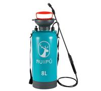 Spruzzatore da giardino a pressione portatile 2 11 galloni 8L prato e con valvola di rilascio Lancia spray girevole Tracolla regolabile per irrigazione erbaccia erbicida fertilizzazione