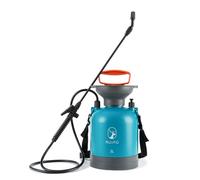 Spruzzatore da giardino a pressione portatile con valvola di rilascio Lancia a spruzzo girevole Tracolla regolabile per prato Cortile Erbicida Irrigazione Fertilizzazione Uso agricolo