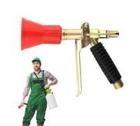 spruzzatore da giardino, accessorio manuale ad alta resistenza, spruzzatore agricola ad alta pressione, per uso esterno, giardino, cortile, fattoria, prato, irrigazione, lavaggio auto e