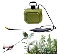 Spruzzatore Da Giardino Elettrico, Bottiglia Di Spruzzo Automatico D'acqua Zaino Portatile 5L | Ricaricabile Con 3 Ugelli, Batteria 2200mAh, Espansibile, Attrezzatura