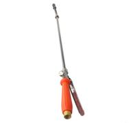 Spruzzatore da giardino regolabile con connettori in ottone e manico bloccabile, lancia per idropulitrice estensibile 3 in 1 per innaffiare piante e pulizia, compatibile con