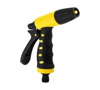 Spruzzatore da giardino regolabile, ugello per idropulitrice, testa spray da 20,3 cm con impugnatura antiscivolo, connettore per tubo in metallo con guarnizione a prova di perdite, strumento di