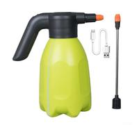 Spruzzatore da giardino ricaricabile da 2 litri per nebulizzatore con ugello girevole per irrigazione dei fiori e controllo dei parassiti, uso interno ed esterno, serbatoio in HDPE (l'erba verde è