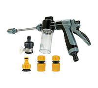 Spruzzatore da giardino | Spruzzo regolabile con manico ergonomico - Kit spruzzatore da giardino ad alta pressione - per esterni, cortile, prato, sentiero, balcone, piante, fiori, paesaggio, auto