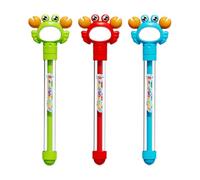 Spruzzatore d'Acqua per Bambini Spruzzatore a Granchio Cartoon con Fuochi | Giocattoli per Spiaggia Piscina Attività all'Aperto per Festa Divertimenti Bagno Interno
