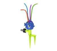 Spruzzatore d'acqua per esterni, irrigatore automatico da giardino, giocattolo regolabile a spruzzo d'acqua - Giocattolo da gioco d'acqua dal design sicuro per attività all'aperto, spiagge, giardini