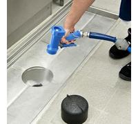 Spruzzatore d'acqua, Testina di Spruzzatura da Ugello di Spruzzatura G1/2 Pollici, per Hotel Ristorante (Pistola a spruzzo con tassello blu C (dente)