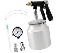 Spruzzatore del undercoating con la tazza di alimentazione di aspirazione per le fodere del letto del camion che impermeabilizzano le aree difficili da raggiungere nel rivestimento del veicolo