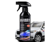 Spruzzatore di cera per auto, spray per rivestimento auto, 500 ml spray lavaggio senza acqua, detergente in vetro multiuso, agente di rivestimento rapido per dettagli automob
