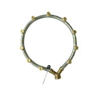 Spruzzatore di irrigazione ad ampio raggio con 10 ugelli rotanti Modello regolabile a 360 gradi per una manutenzione efficace del giardino Strumento di irrigazione a più ugelli regolabili