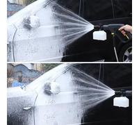 Spruzzatore di schiuma per auto ad alta pressione per lavaggio auto spruzzatore regolabile in schiuma per la cura del veicolo con valvola di regolazione semplice e tecnologia avanzata della schiuma
