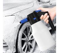 Spruzzatore di schiuma per auto elettrica, 1,5 l, alimentato a batteria, per lavaggio auto, ricaricabile tramite USB, generatore di schiuma a pompa senza fili, per la pulizia delle auto
