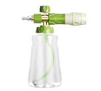 Spruzzatore di schiuma portatile Bottiglia di lavaggio auto 1000ml Rondella ad alta pressione con ugello regolabile per la pulizia automatica del motociclo camion SUV Parete Pavimento Finestra