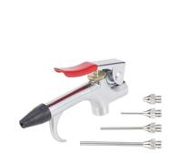Spruzzatore di vernice, 5 pezzi/set compressore d'aria pistola di soffiaggio utensile in metallo kit di ingresso aria ugello gonfiabile utensile pneumatico kit di pulizia polvere