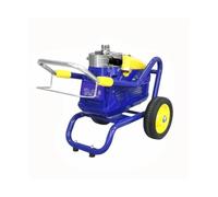 Spruzzatore di vernice, 9922B Macchina Per Spruzzatura A Membrana Display Digitale Forgiatura Della Tensione Coperchio Pompa In Alluminio Doppia Pistola Disponibile Spray per la pittura domestica
