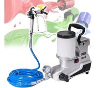 Spruzzatore di vernice airless, strumento elettrico ad alta pressione, colpo rapido per pittura a emulsione, capacità 2 l, pressione regolabile, per fai da te e uso professionale