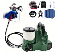 Spruzzatore di vernice alimentato a batteria, portatile e cintura in vita, spray uniforme per armadi e tetti