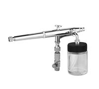 Spruzzatore di Vernice, Alimentazione laterale Gravty Sifone Airbrush Set for il modello Fare Arte Pittura con G1 / 8 Adattatore Wrentch 2 Fluid Coppe Container Airbrush Kit