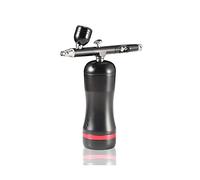 Spruzzatore di Vernice, Auto Start Stop Sostituire la batteria Airbrush Compressor Kit modello Spray Pen Beauty Cosmetics Trucco Salone Tatuaggio temporaneo Airbrusino(Part A Black)