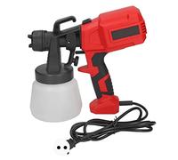 Spruzzatore di Vernice Elettrica con Controllo e 4 Ugelli per Pittura Versatile 800 Ml (Plug 220v)