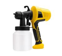 Spruzzatore Di Vernice Elettrico Da 500 W Pistola A Spruzzo 1000 ML Olio Staccabile Ad Alta Pressione Rivestimento Murale Strumenti For Aerografo Macchina A Regolazione Precisa(Yellow)