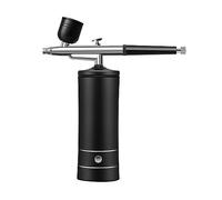 Spruzzatore di vernice, Kit mini compressore d'aria nebulizzatore, aerografo, pistola a spruzzo for vernice, aerografo for torte artigianali for tatuaggi su unghie(A)