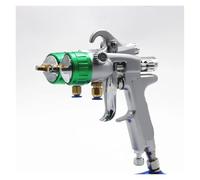 Spruzzatore di vernice, Pistola a spruzzo a doppio ugello, alimentazione a pressione, macchina for verniciatura a spruzzo, macchina for verniciatura pneumatica a doppia testa(Whitout cup)