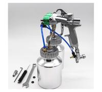 Spruzzatore di vernice, Pistola a spruzzo a doppio ugello, alimentazione a pressione, macchina for verniciatura a spruzzo, macchina for verniciatura pneumatica a doppia testa(With cup)