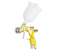 Spruzzatore di vernice, Pistola A Spruzzo TE20/T110 A For Vernice For Auto Con Connettore GLT Pro Da 1,3/1,8 Mm per Mobili, Armadi(Gold TE20 1.3MM)