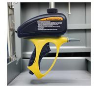 Spruzzatore di Vernice, Sabbiatrice portatile ad aria compressa - Accessorio for utensili elettrici for la pulizia, rimozione della ruggine e preparazione delle superfici(Yellow)