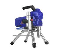 Spruzzatore di vernice Spruzzatore a stantuffo multifunzionale, corpo pompa in acciaio inossidabile, motore CC spazzolato, anello di tenuta in pelle bovina
