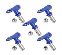 Spruzzatore di vernice, Ugello Airless Blu Pistola a Spruzzo Punta Aerografo for Attrezzo da Giardino Domestico Vernice Spruzzatore Ugello Sigillante Finitura Fine 211 313 315 415 417 517(B)